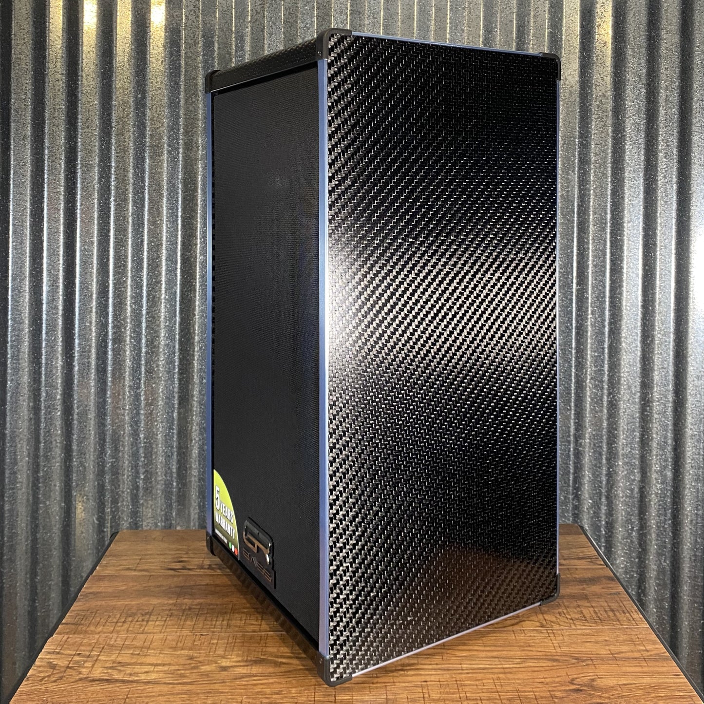 GR Bass AT 212 SLIM 800 ACT 1H Carbon Fiber 2x12 800 Watt 4 Ohm Active Powered Bass Speaker Cabinet
