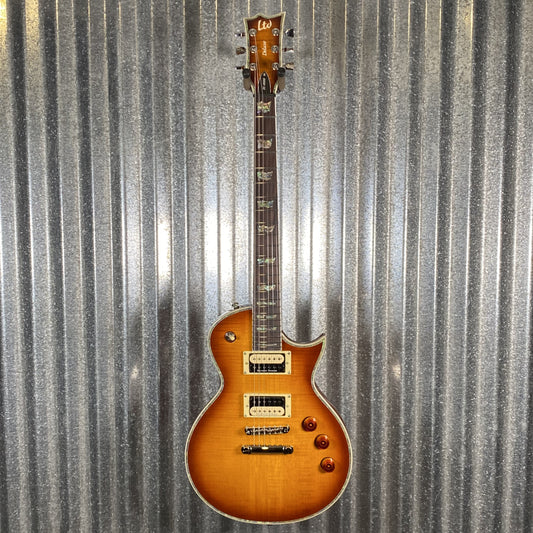 ESP LTD EC-1000 Duncan Amber Burst Guitar LEC1000ASB #0333 Used