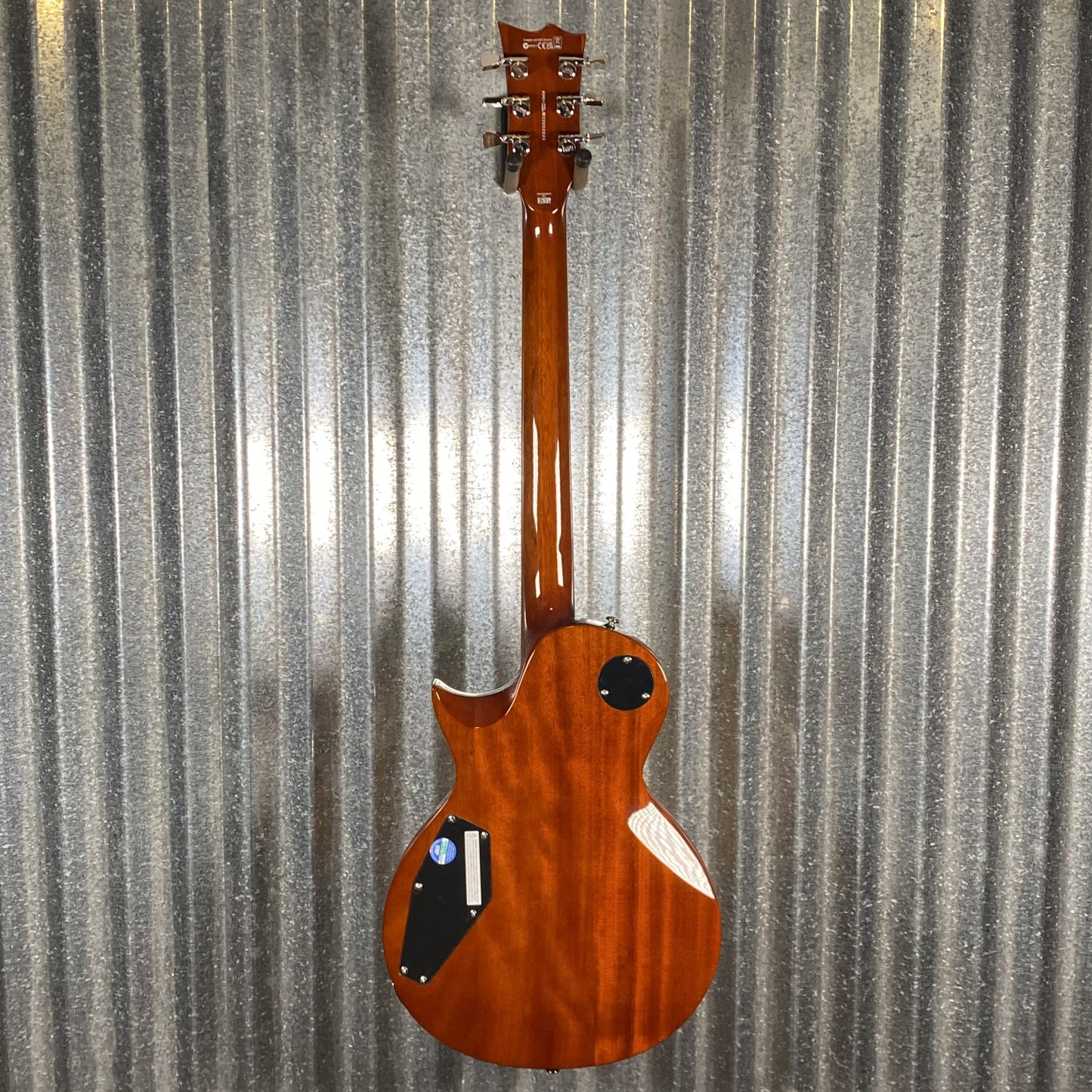 ESP LTD EC-1000 Duncan Amber Burst Guitar LEC1000ASB #0333 Used