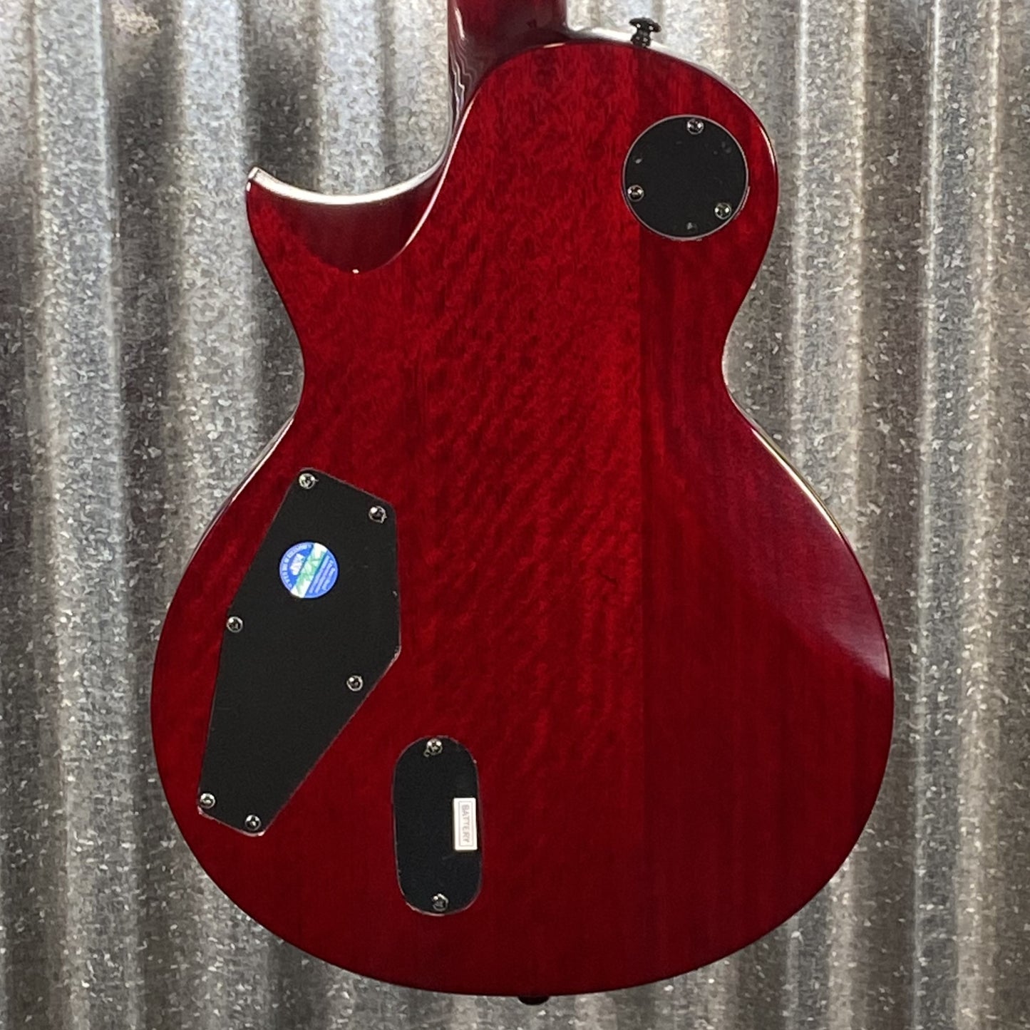 ESP LTD EC-1000 See Thru Black Cherry Guitar LEC1000STBC #0399 Used