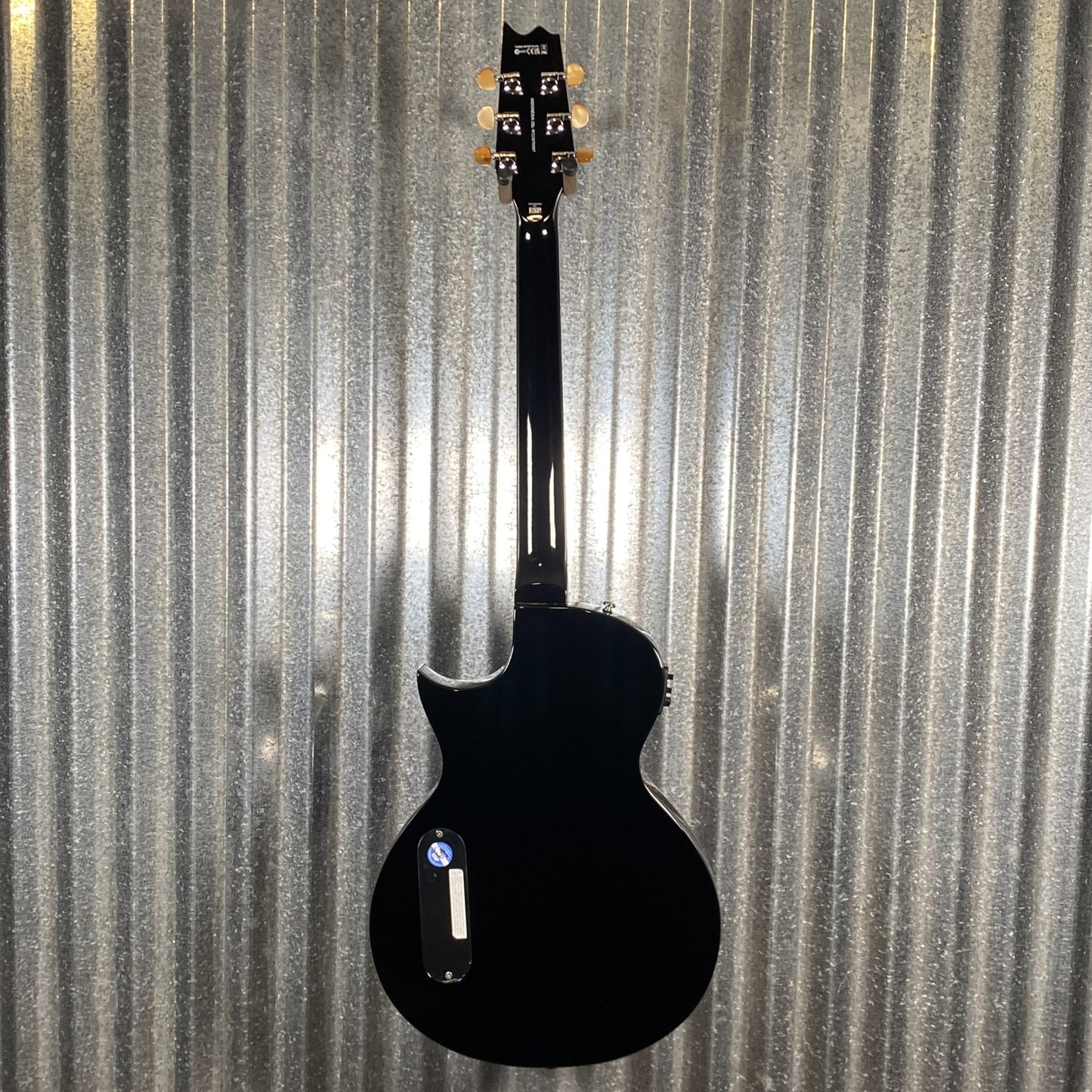 ESP LTD TL-6 Thinline Purple Sparkle Burst Acoustic Electric Guitar LTL6PSPB #0587 Used