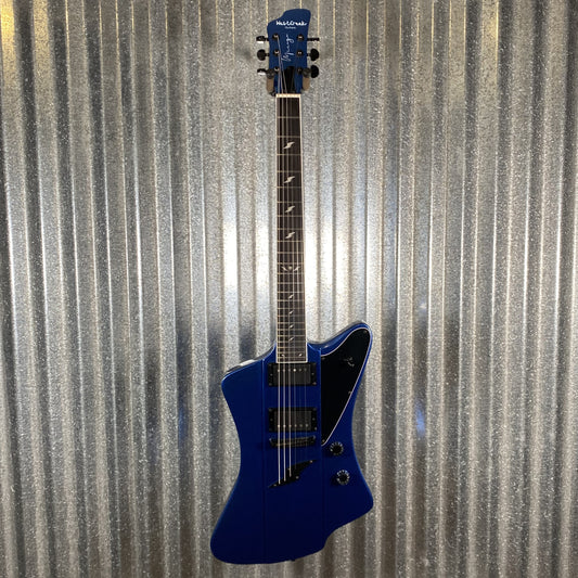 Westcreek Guitars Mirage T Bird Style Dual Humbucker Guitar Blue #0064 Used