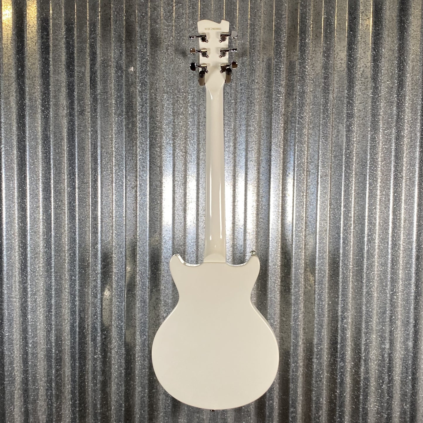 Westcreek Guitars DC LP Jr Style Double Cutaway Vintage White #0061 Used