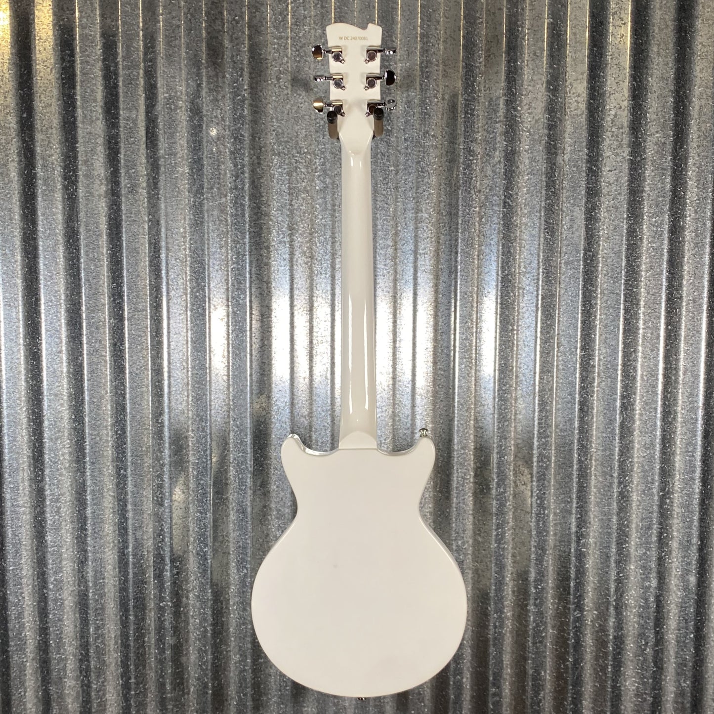 Westcreek Guitars DC LP Jr Style Double Cutaway Vintage White #0081 Used