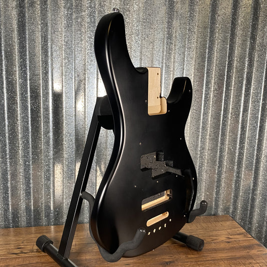 G&L Tribute SB-2 Black Satin Frost 4 String Bass Body Only #1 Used