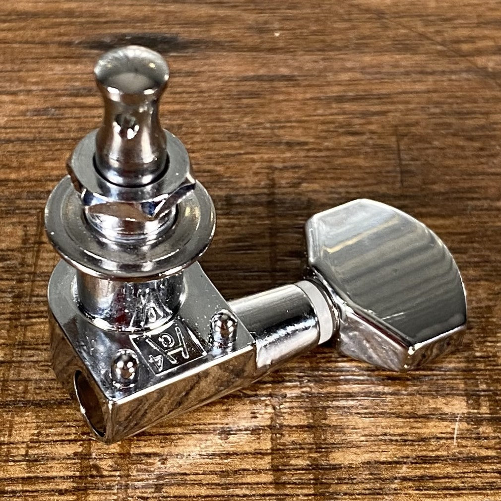 G&L Tribute 6 In Line Sealed Tuning Machine Set Chrome Right Hand Used