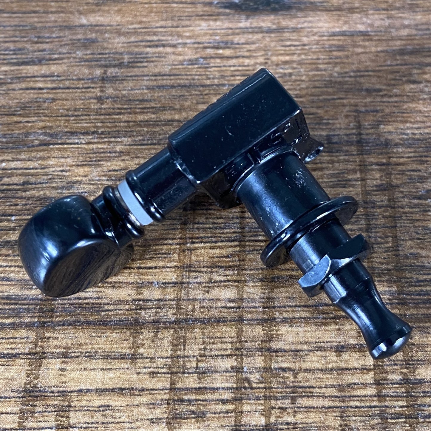 Grover Mid Size Rotomatics 305-6 String In Line Tuning Machine Set Black Used