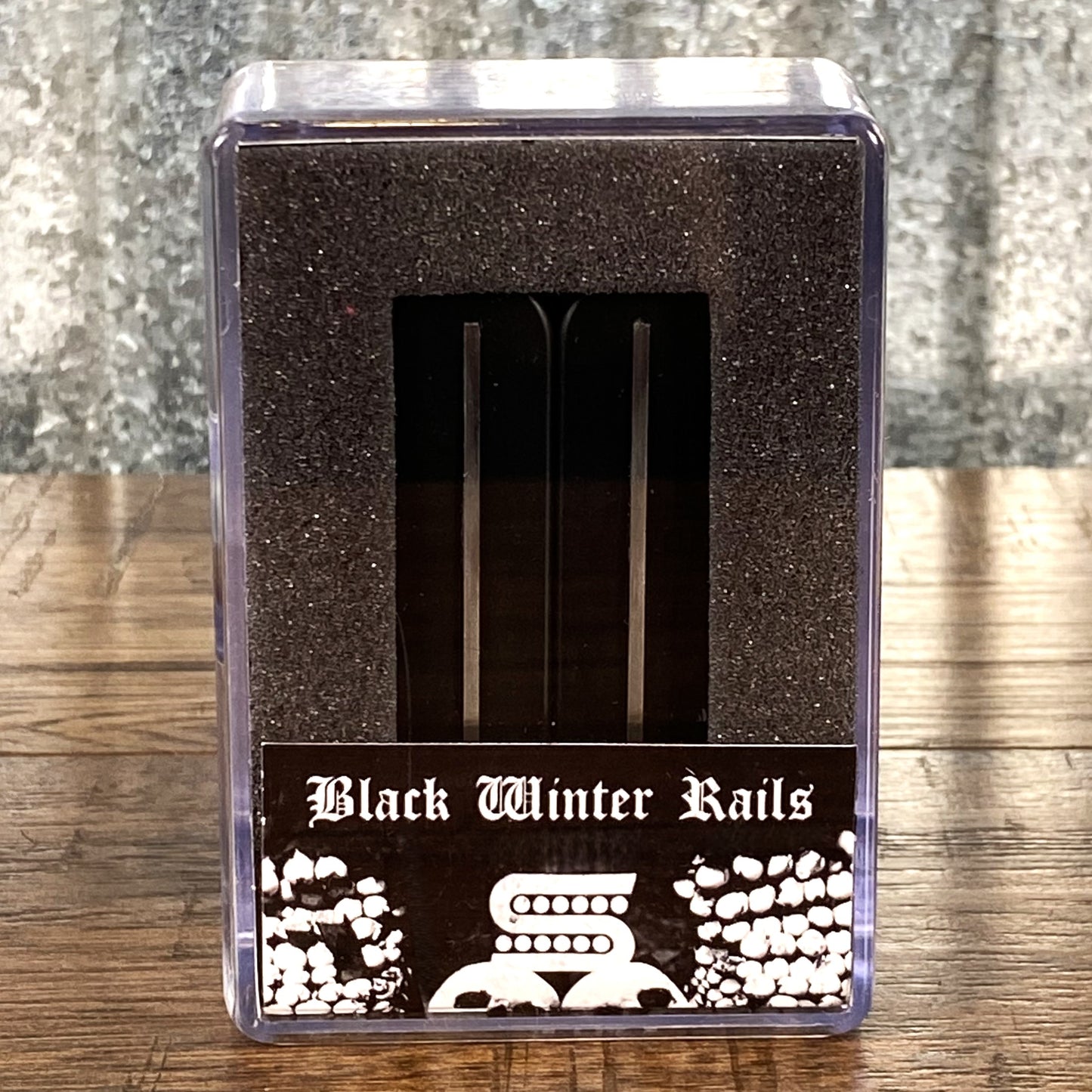 Seymour Duncan Black Winter Rails Guitar 4 Conductor Humbucker Pickup Bridge Black