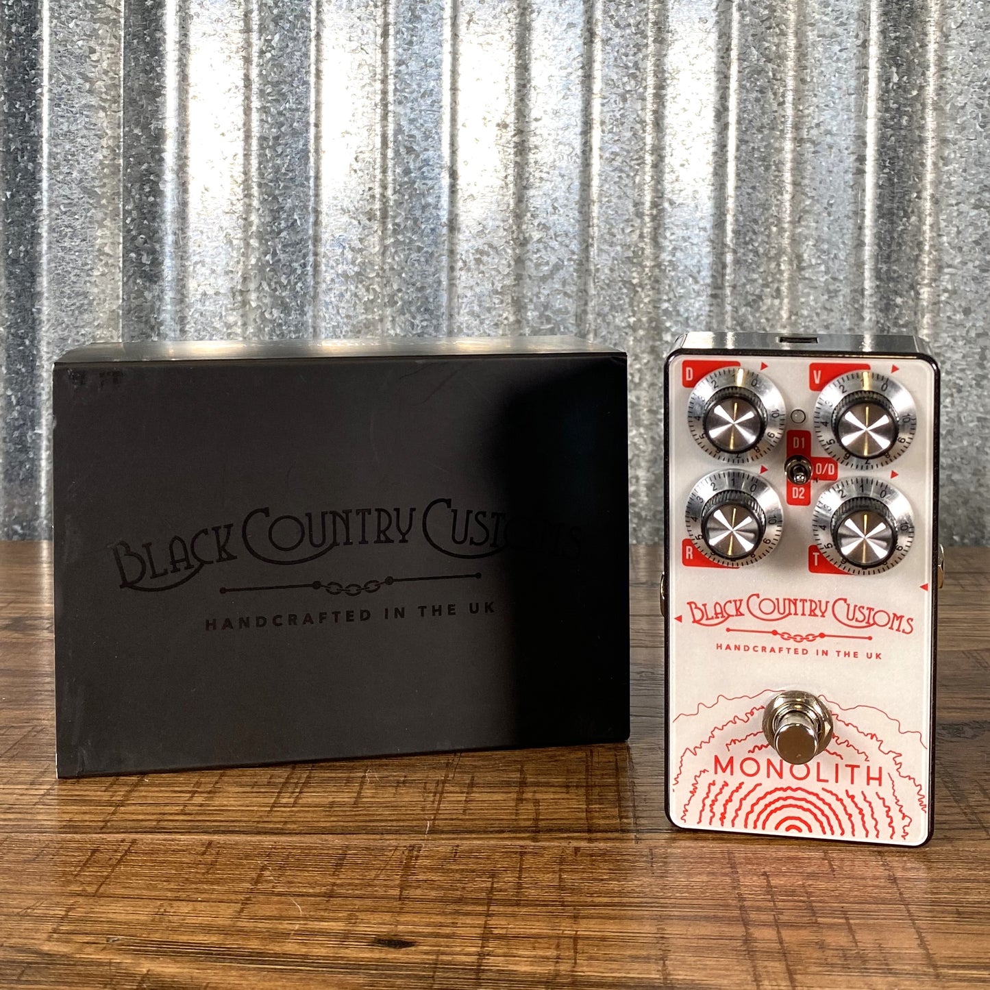Laney Black Country Customs Monolith Distortion Guitar Effect Pedal BCC-Monolith