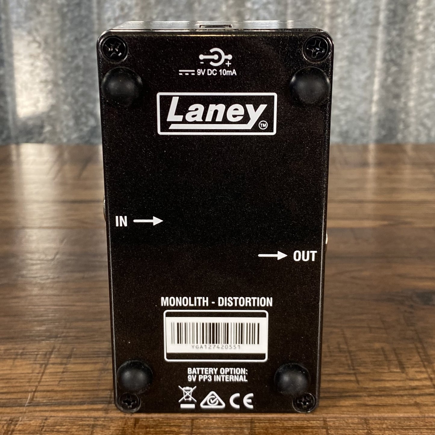 Laney Black Country Customs Monolith Distortion Guitar Effect Pedal BCC-Monolith