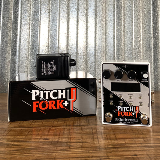 Electro-Harmonix EHX Pitch Fork + Plus Pitch Shift Guitar Effect Pedal