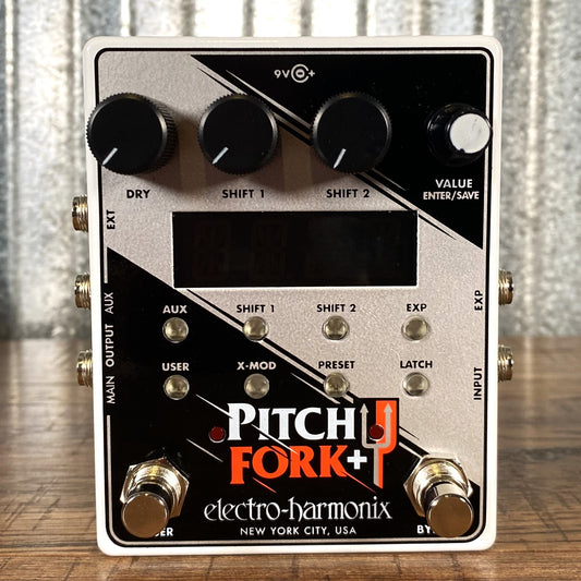 Electro-Harmonix EHX Pitch Fork + Plus Pitch Shift Guitar Effect Pedal