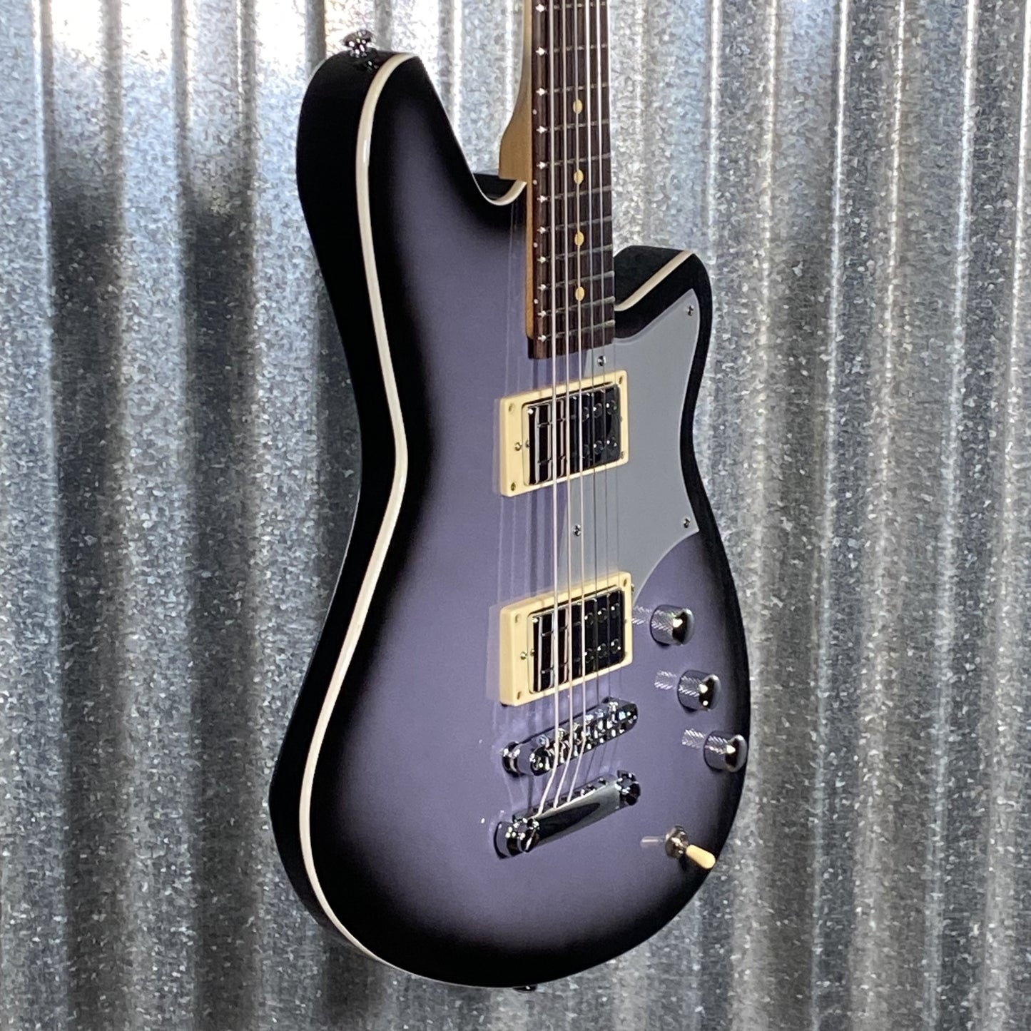 Reverend Descent RA Periwinkle Burst Baritone Guitar #66880