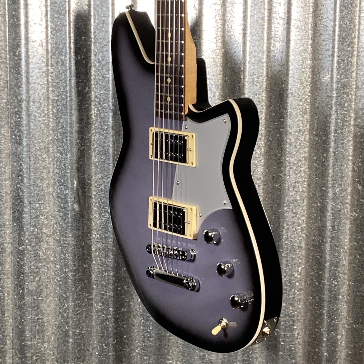 Reverend Descent RA Periwinkle Burst Baritone Guitar #66880