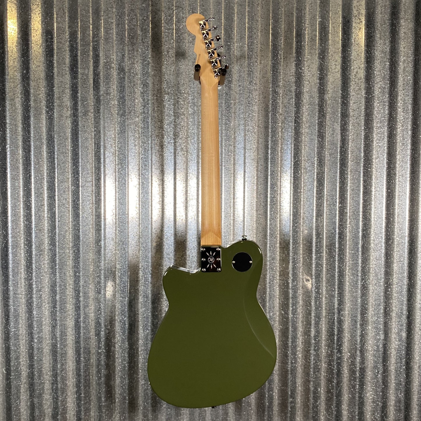 Reverend Charger 290 Bigsby Army Green Guitar #66808