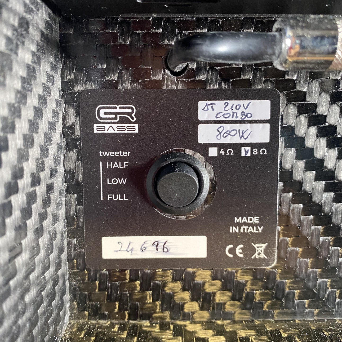 GR Bass AT 210V 800 watt 2x10 Carbon Fiber Bass Amplifier Combo