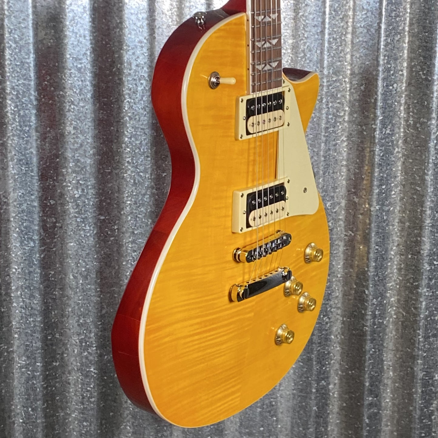 Westcreek Guitars Underdog LP Lemonburst Guitar #0036 Used