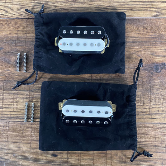 G&L USA Custom Shop Humbucker Set Neck Bridge Zebra Used