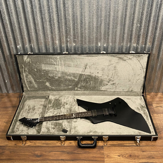 ESP LTD Snakebyte James Hetfield Black Satin EMG Guitar & Case LSNAKEBYTEBLKS #1040 Used