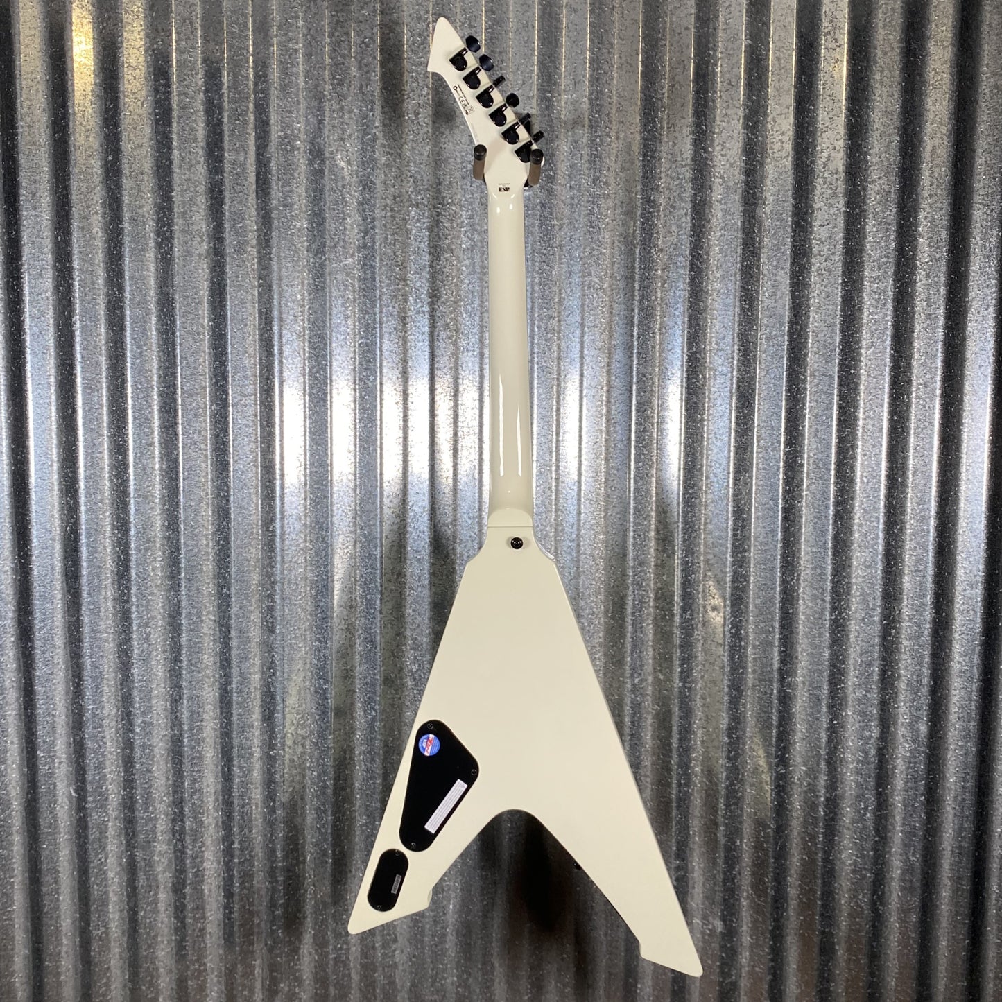 ESP LTD Vulture James Hetfield Olympic White EMG Guitar & Case #2450 Used