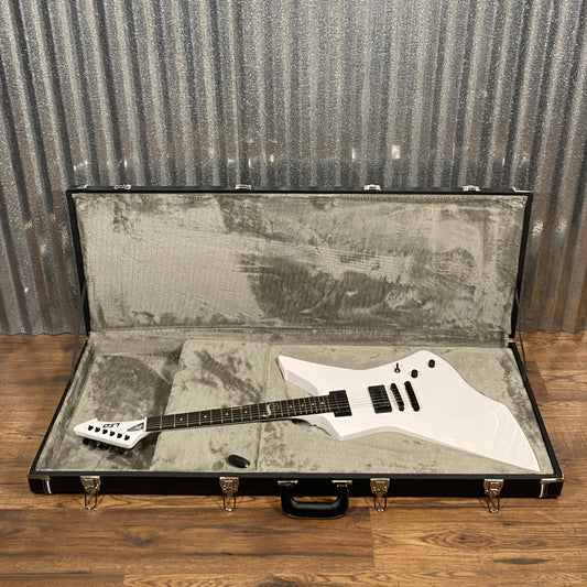 ESP LTD James Hetfield Snakebyte Snow White EMG Guitar & Case LSNAKEBYTESW #0061 Used