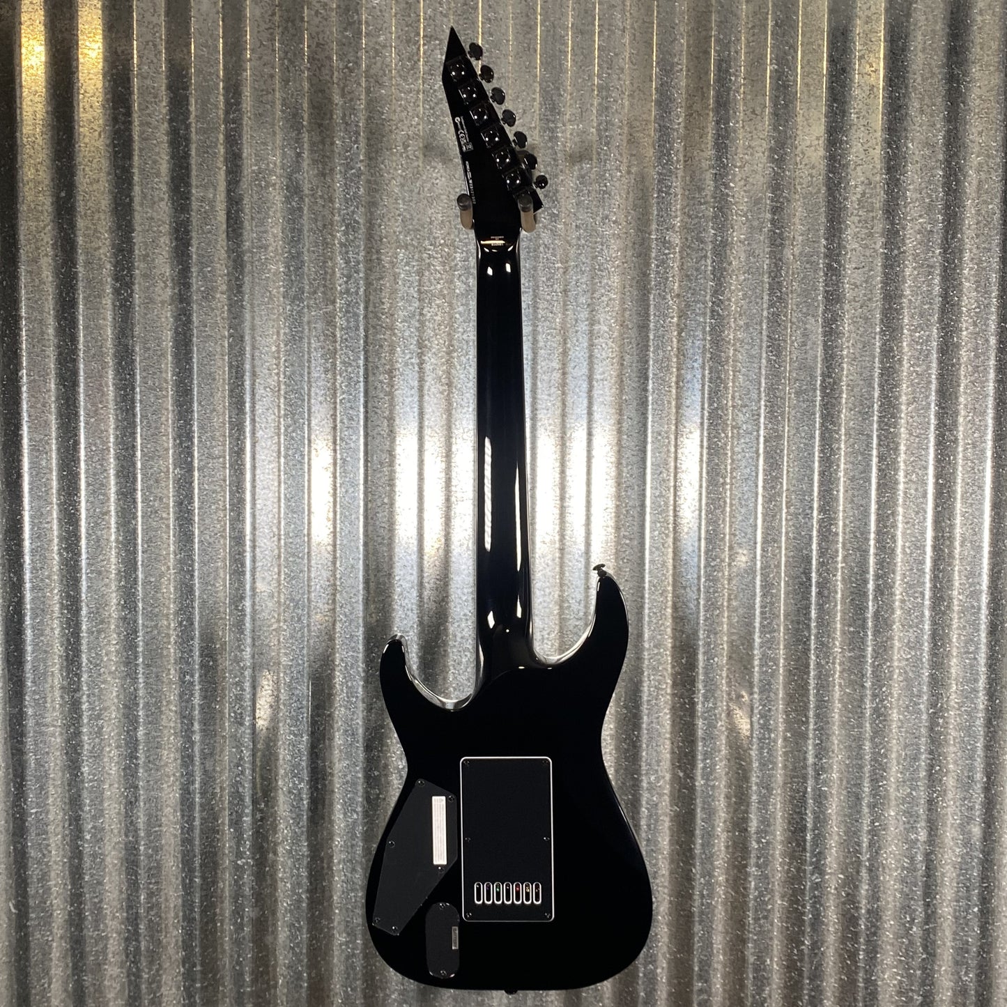 ESP LTD MH-1007 Evertune Black 7 String Guitar LMH1007ETBLK #1302 Used