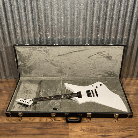 ESP LTD James Hetfield Snakebyte Snow White EMG Guitar & Case LSNAKEBYTESW #0241 Used
