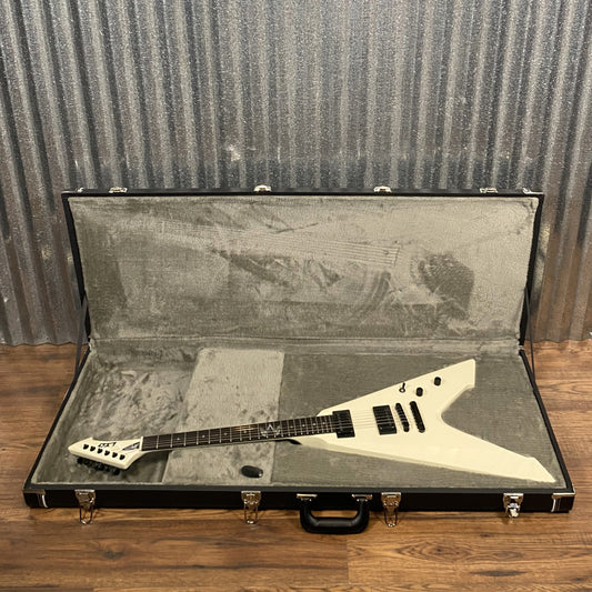 ESP LTD Vulture James Hetfield Olympic White EMG Guitar & Case #0152 Used