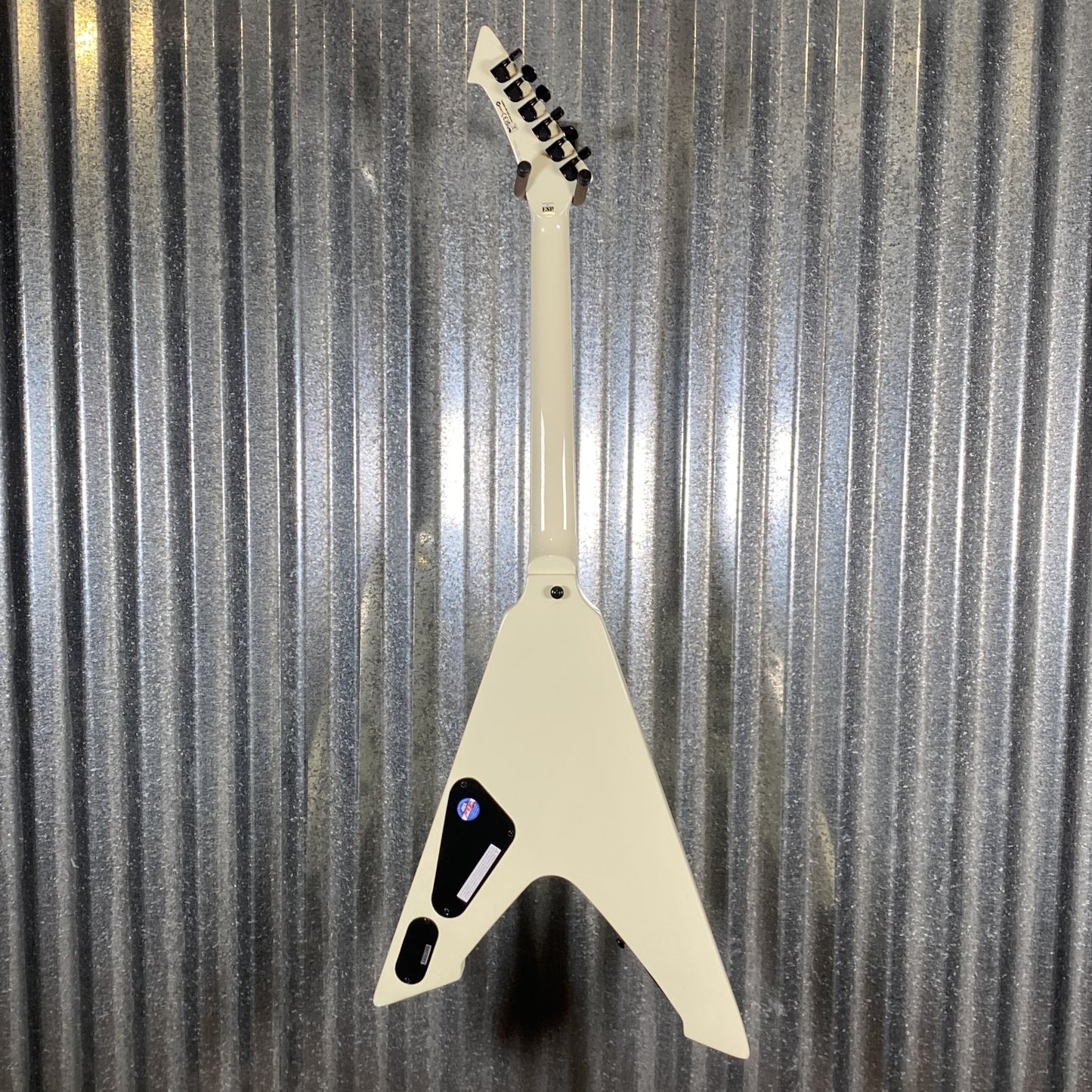 ESP LTD Vulture James Hetfield Olympic White EMG Guitar & Case #0152 Used