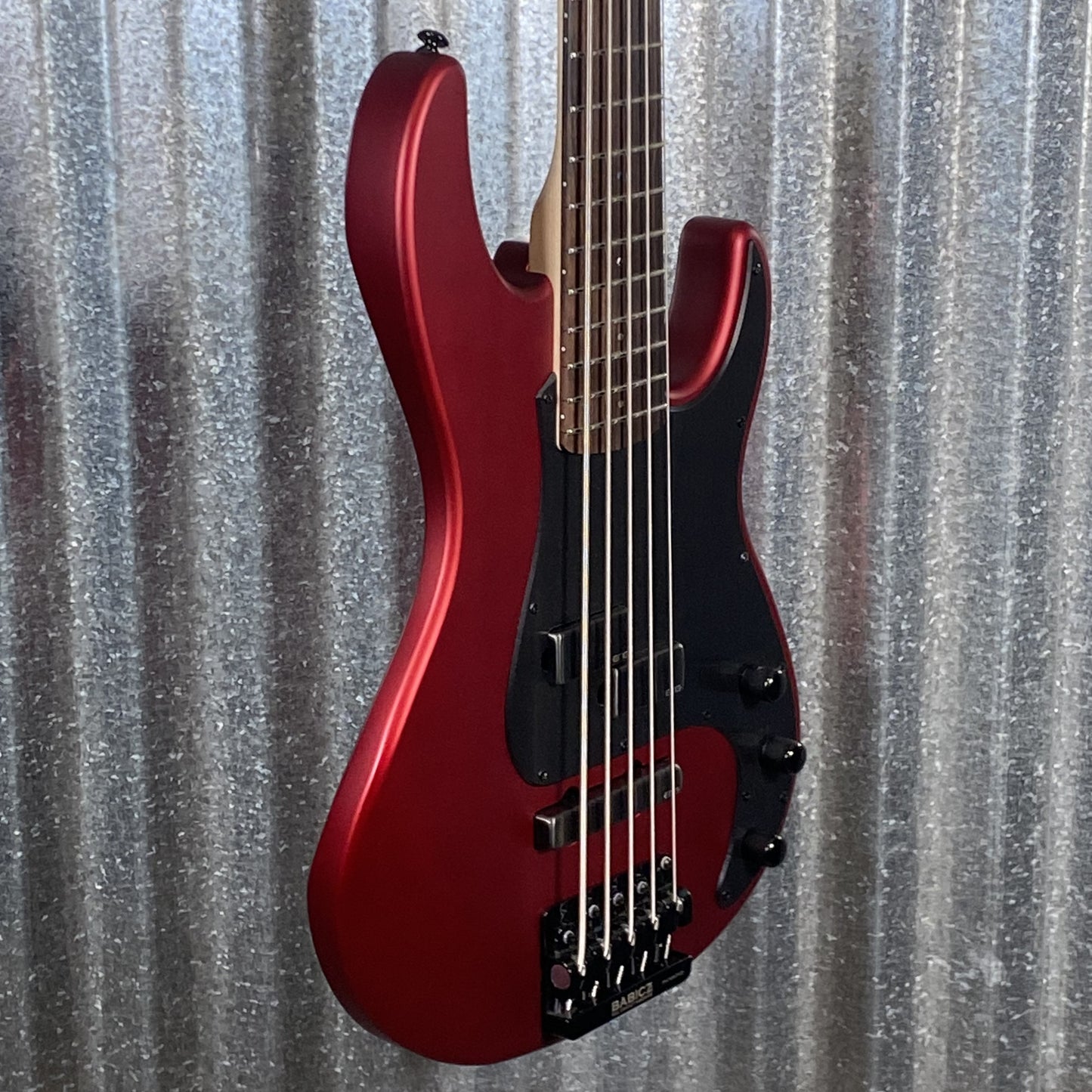 ESP LTD AP-5 Candy Apple Red Satin 5 String Bass LAP5CARS #0065 Used