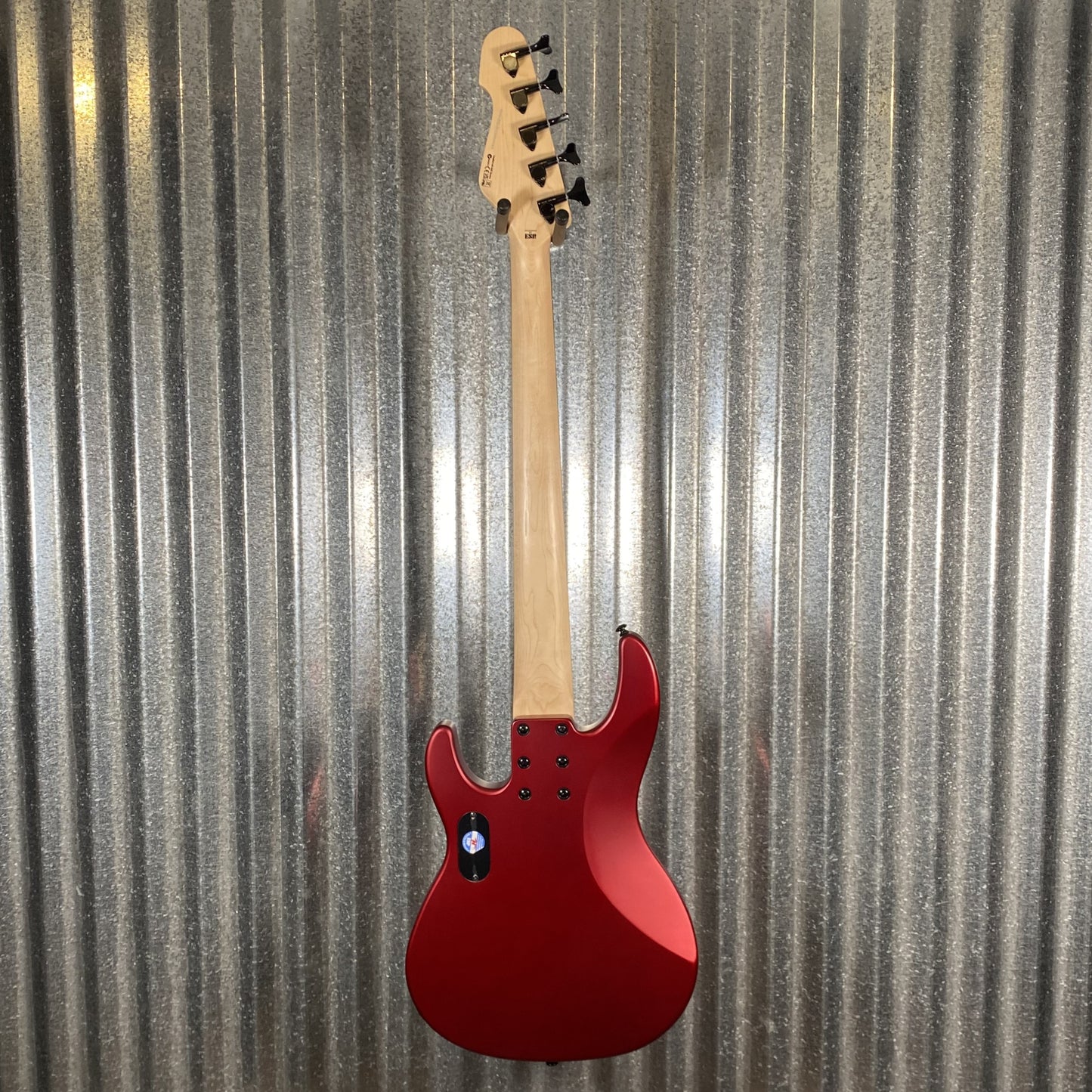 ESP LTD AP-5 Candy Apple Red Satin 5 String Bass LAP5CARS #0065 Used