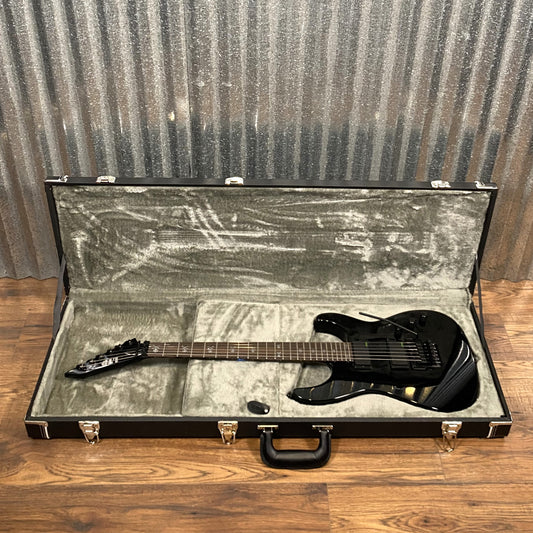 ESP LTD KH-602 Kirk Hammett EMG Black Guitar & Case LKH602 #0407 Used
