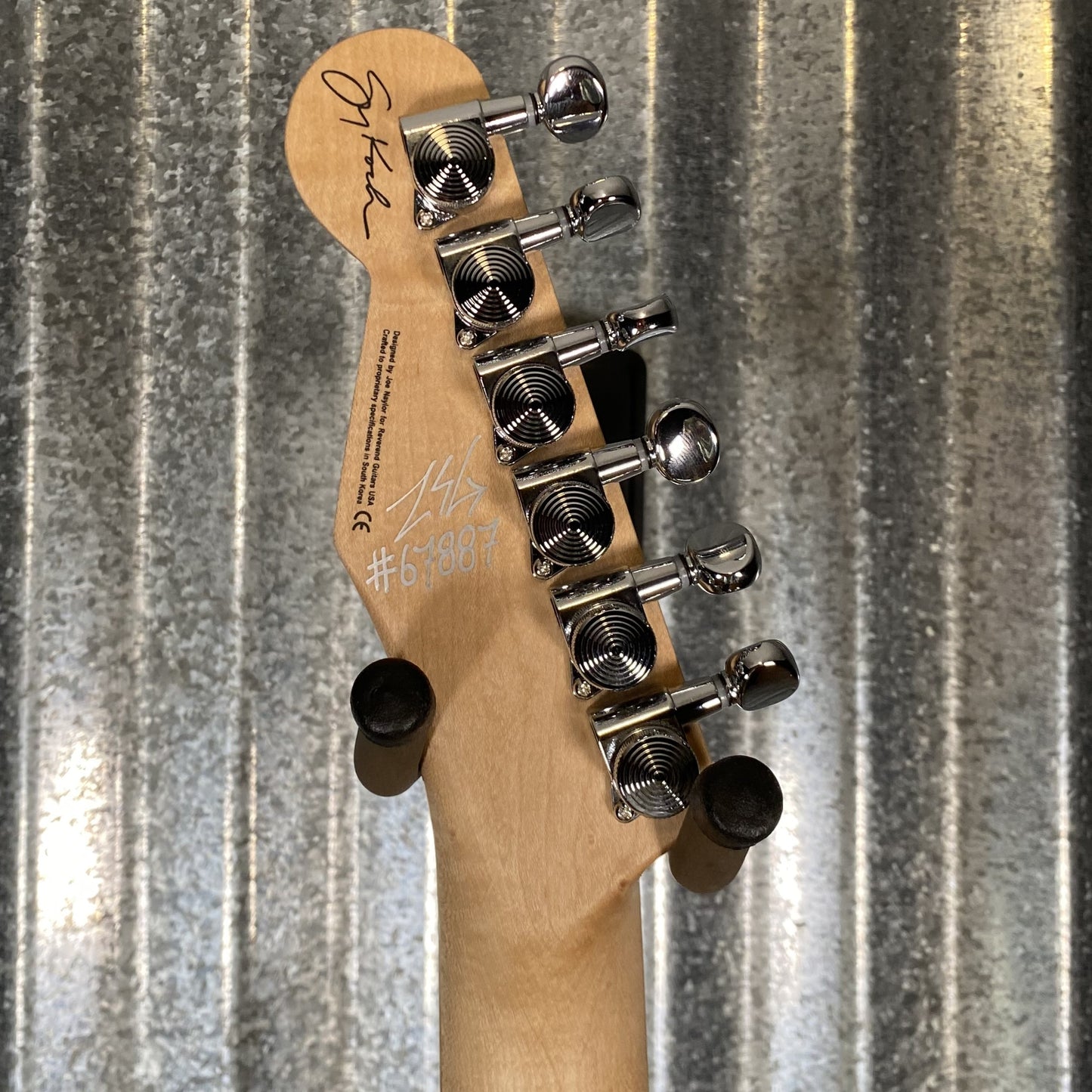 Reverend Greg Koch Gristlemaster Trans White Guitar #67887