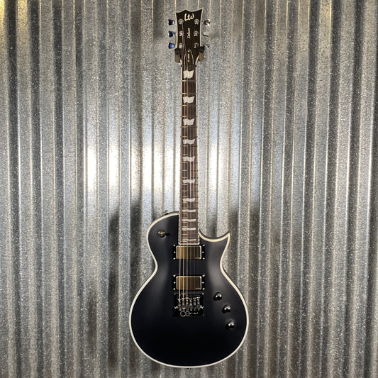ESP LTD EC-1000 Evertune Bold Binding Black Satin Guitar LEC1000ETBBBLKS #0085 Used