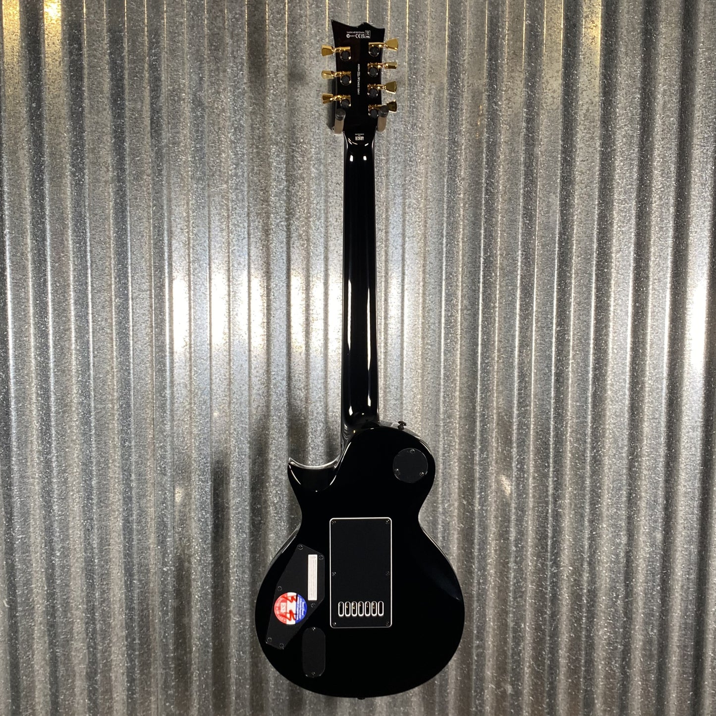 ESP LTD EC-1007B Evertune Black Fluence 7 String Baritone Guitar EC1007BETBLK #1941 Used