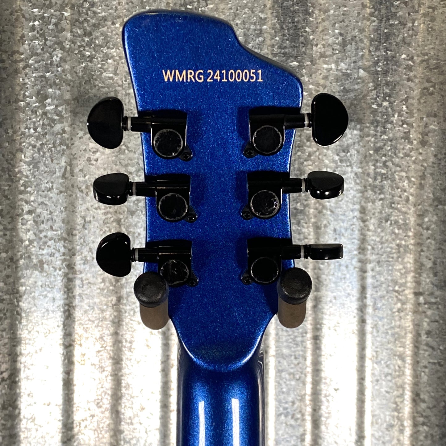 Westcreek Guitars Mirage T Bird Style Dual Humbucker Guitar Blue #0051 Used