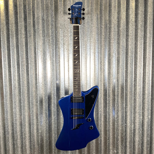 Westcreek Guitars Mirage T Bird Style Dual Humbucker Guitar Blue #0051 Used