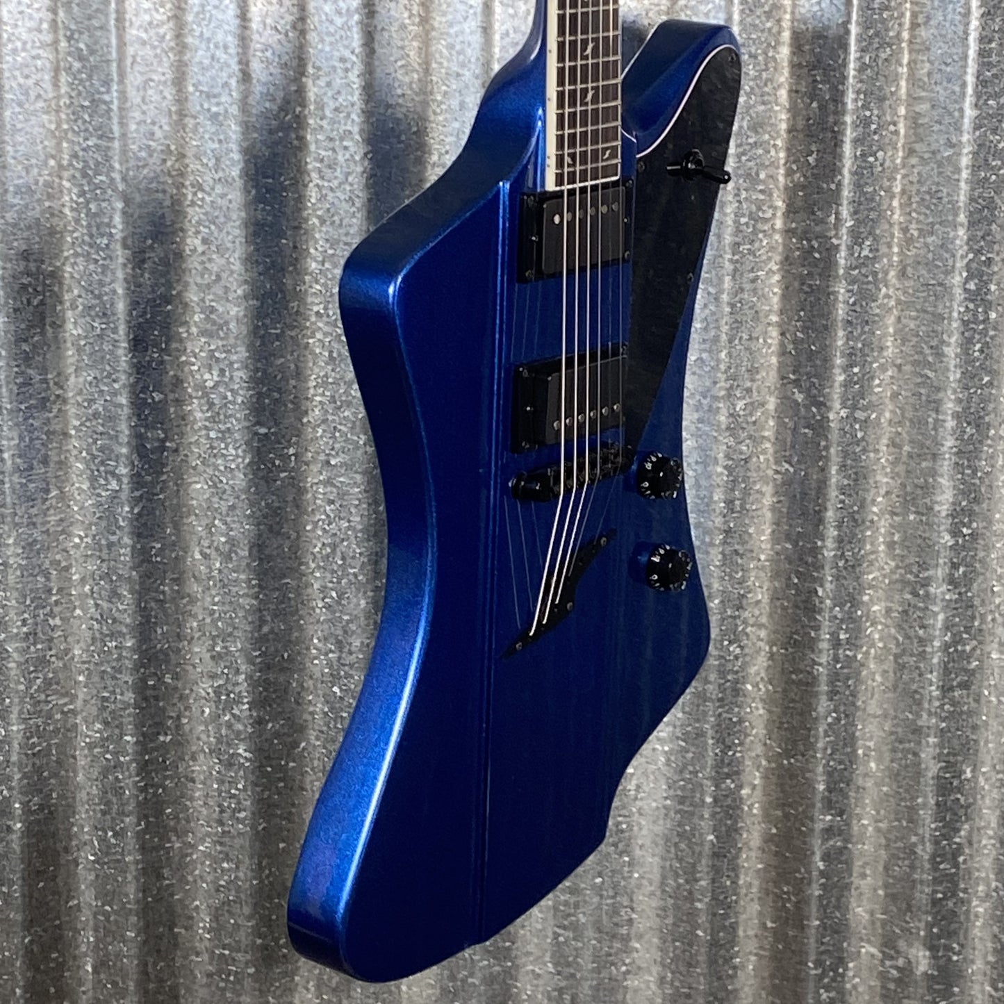 Westcreek Guitars Mirage T Bird Style Dual Humbucker Guitar Blue #0051 Used