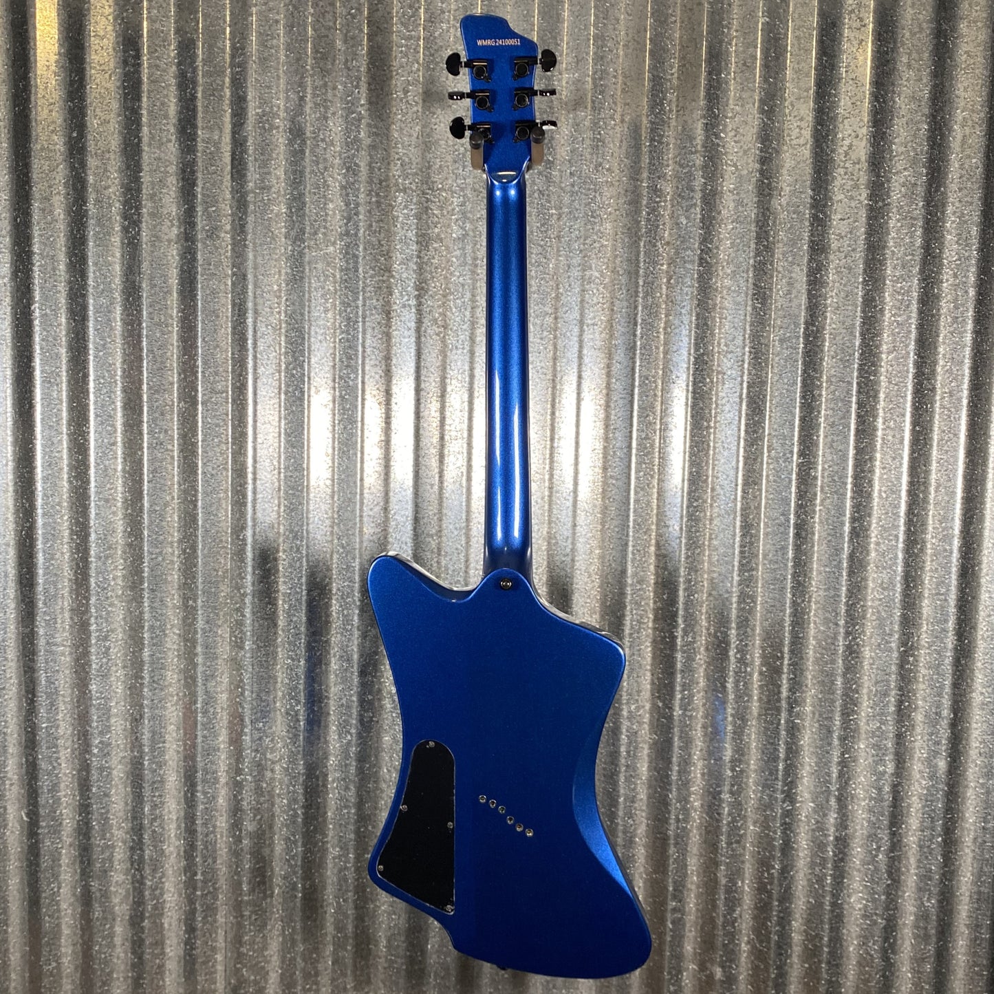 Westcreek Guitars Mirage T Bird Style Dual Humbucker Guitar Blue #0051 Used