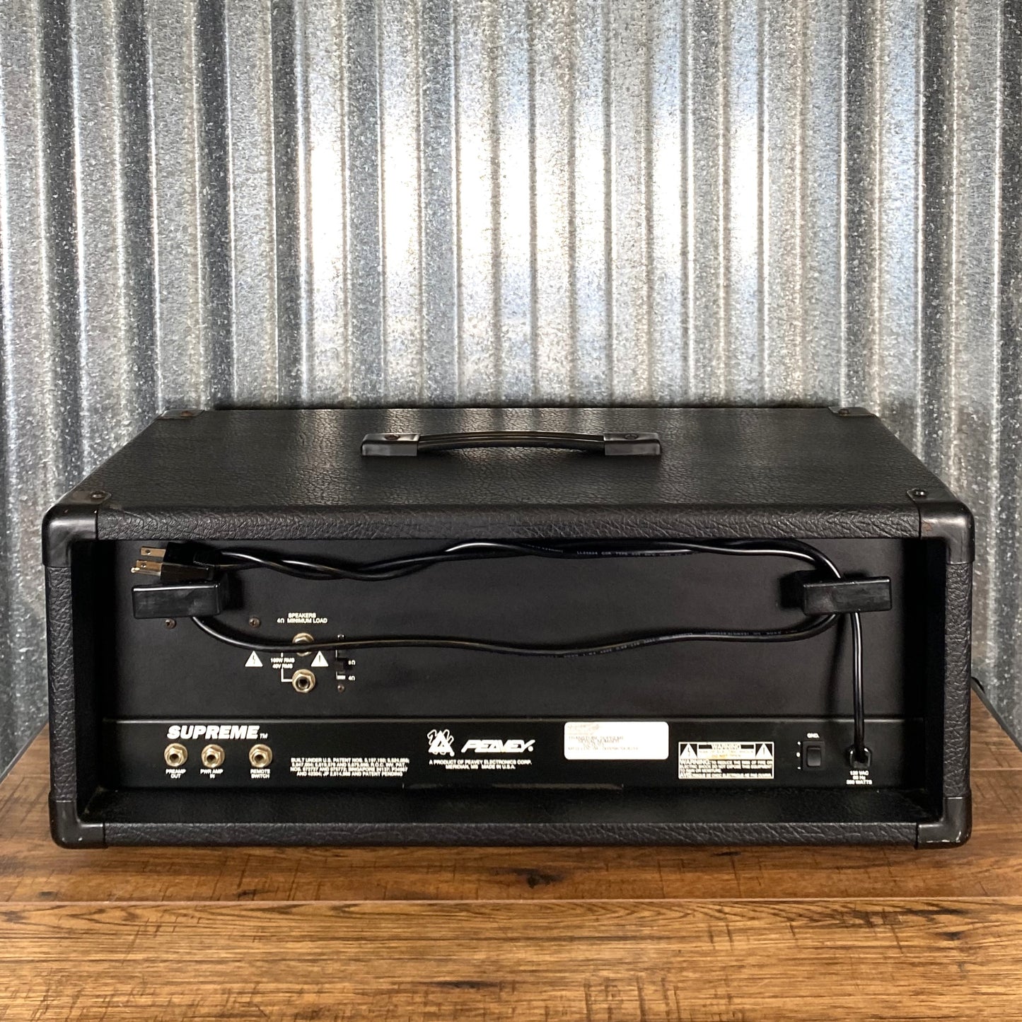 Peavey Supreme 2 Channel TransTube 100 Watt Solid State Guitar Amplifier Head Used