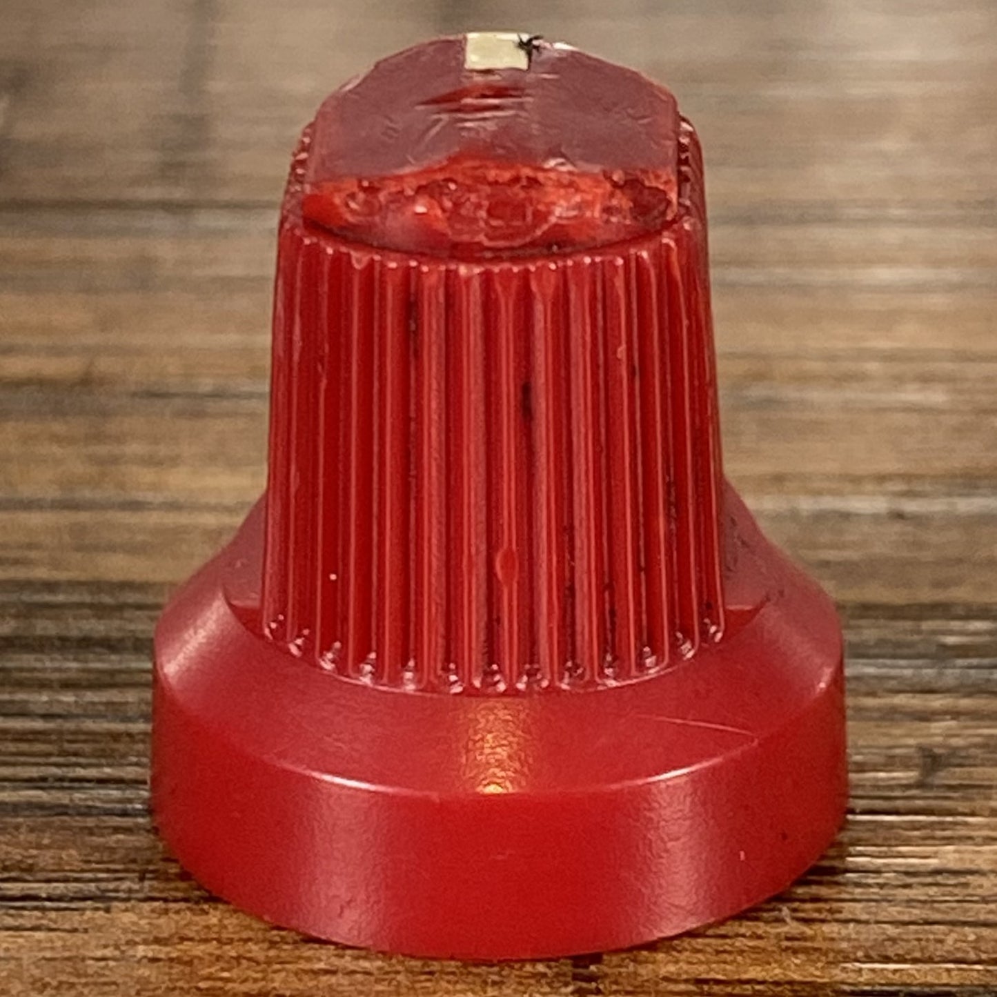 Fender 80's 90's Red Amplifier Control Knob Used