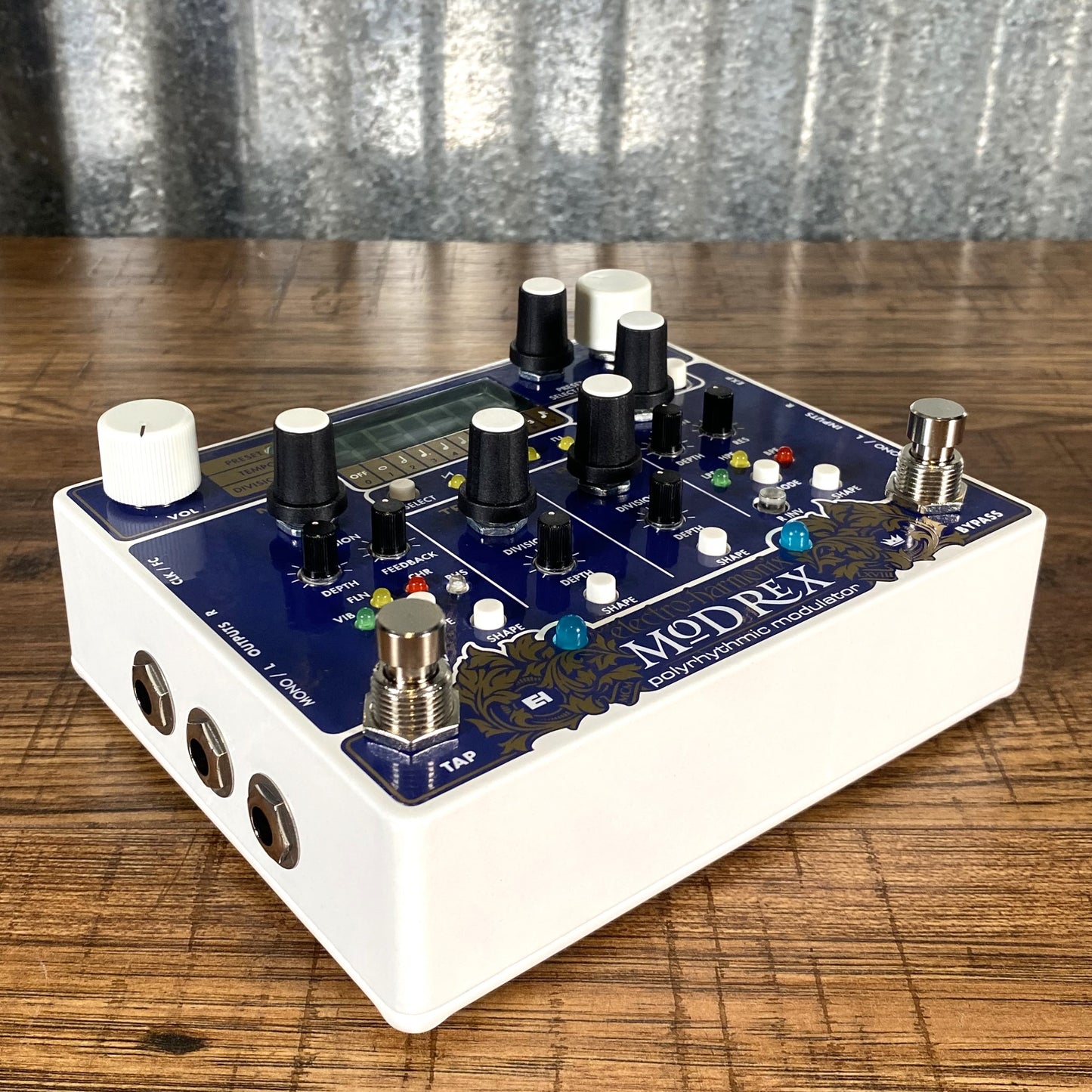 Electro-Harmonix EHX Mod Rex Polyrhythmic Modulator Guitar Synth Effect Pedal