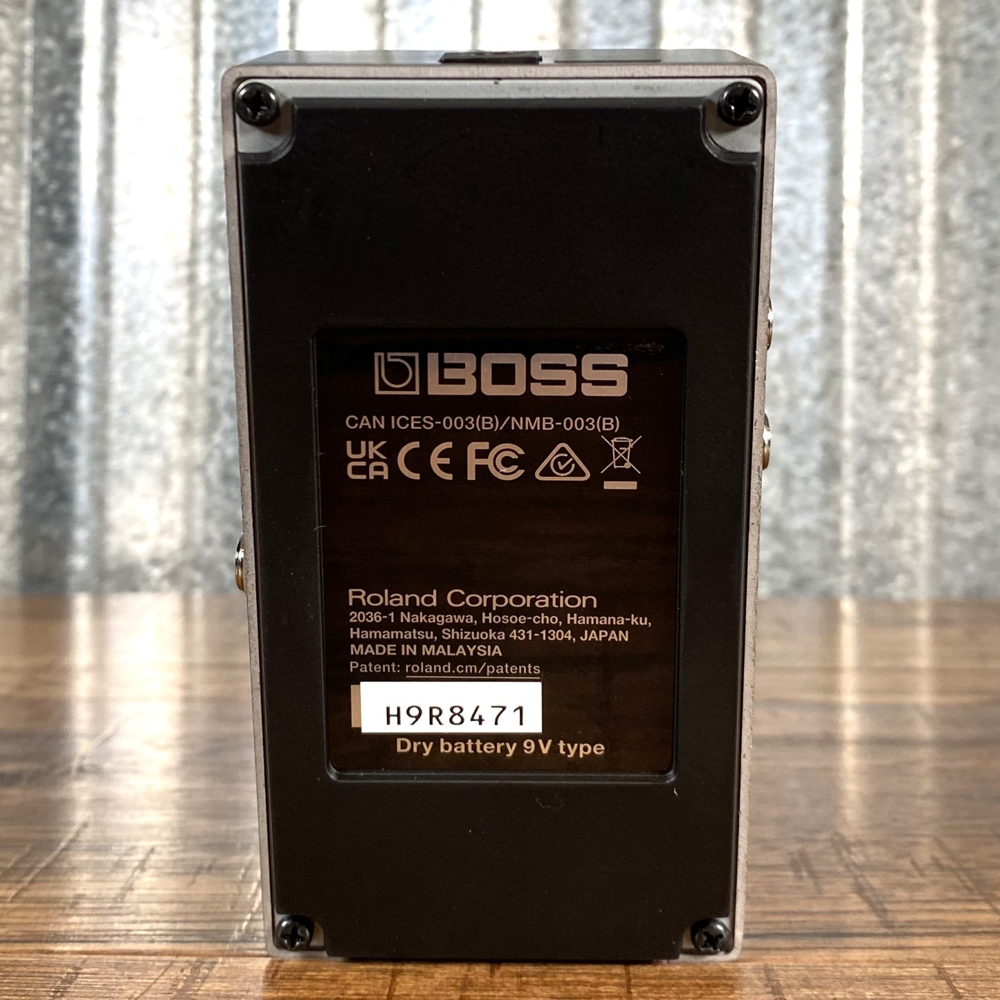 Boss RV-6 Reverb with Digital Delay Guitar Effect Pedal