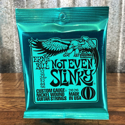 Ernie Ball 2626 Not Even Slinky 12-56 Electric Guitar String Set 3 Pack
