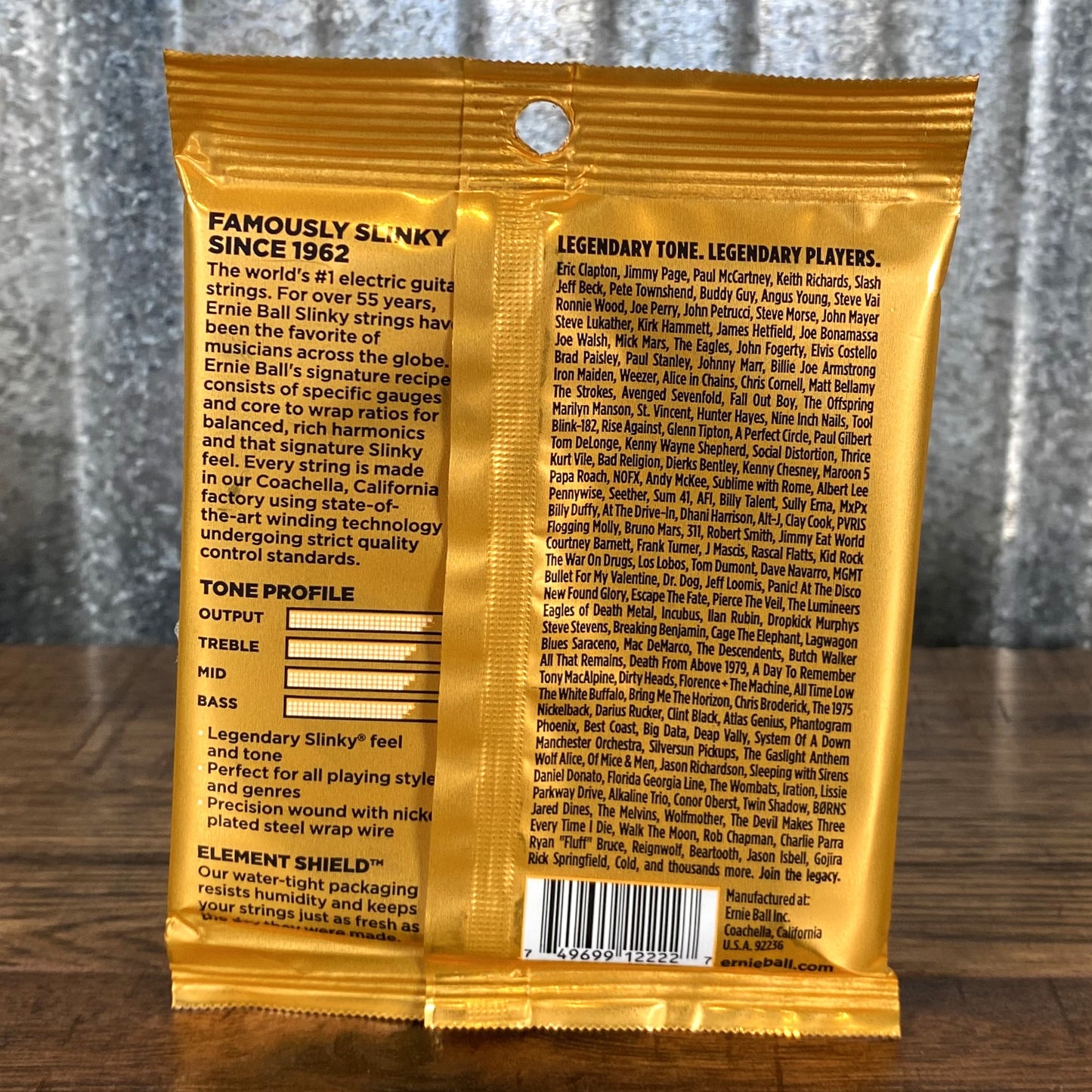 Ernie Ball 2222 Hybrid Slinky 9-46 Electric Guitar String Set 3 Pack