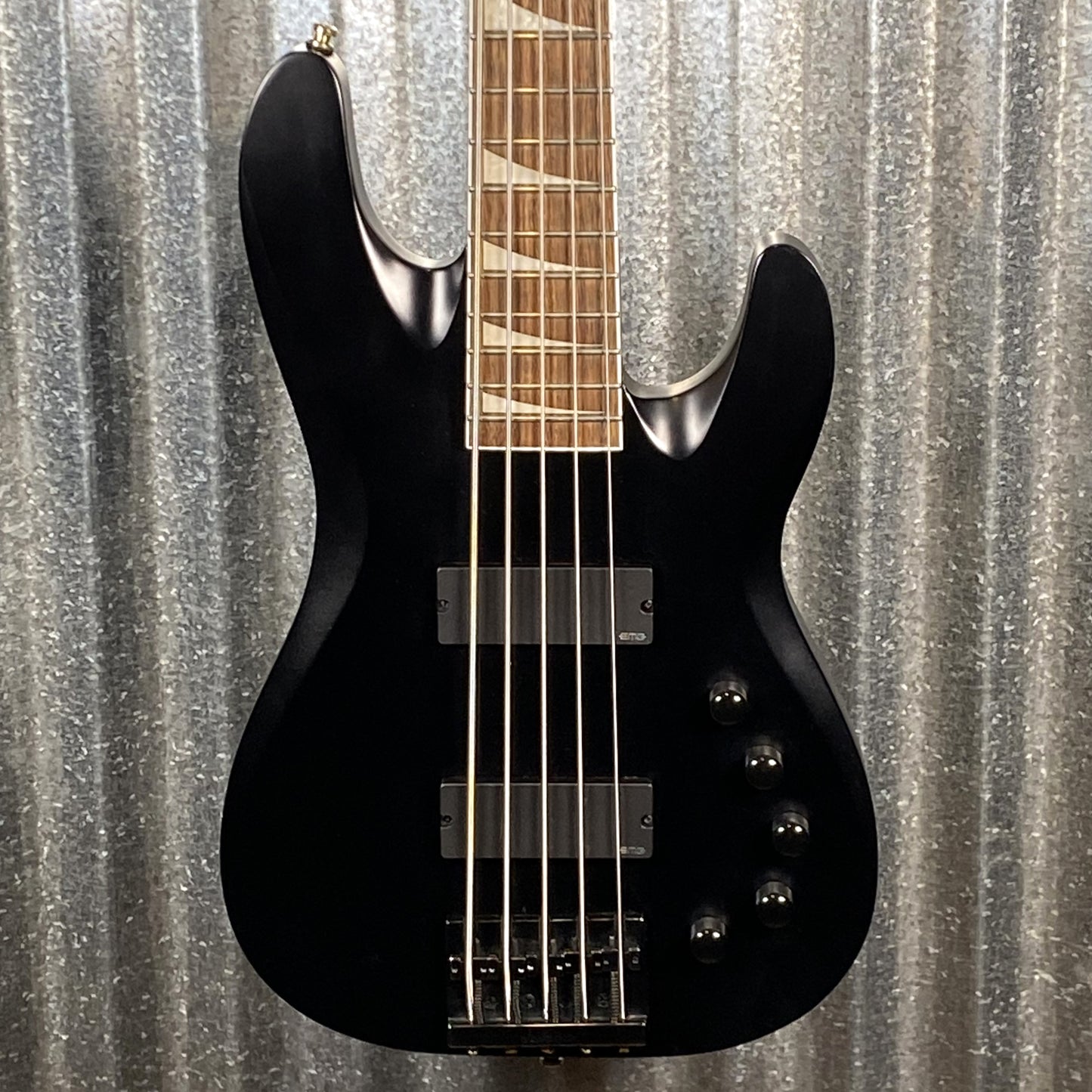 Jackson X Series David Ellefson 5 String Concert Bass CBX V Satin Black #3788 Used