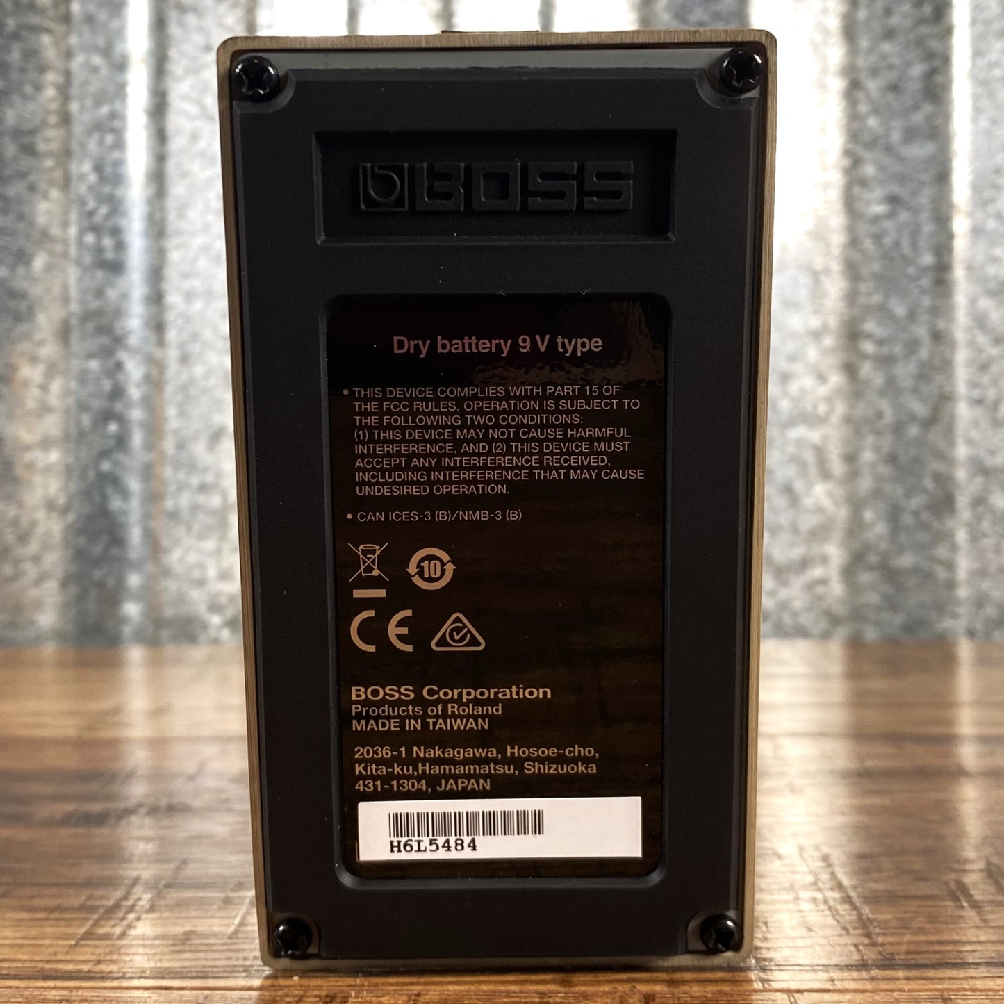 Boss AC-3 Acoustic Simulator Guitar Effect Pedal