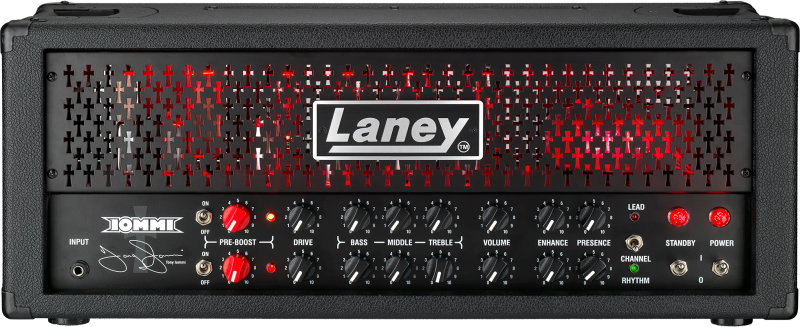 Laney UK TI100-LTD Limited Edition Tony Iommi 100 Watt All Tube Amplifier Head #. PRE ORDER