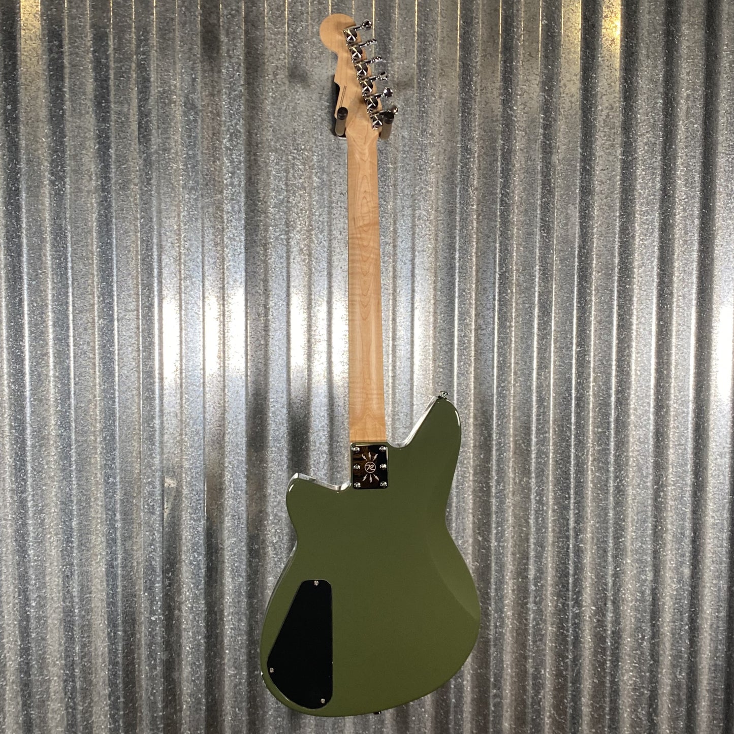 Reverend Descent RA Army Green Baritone Guitar #67700