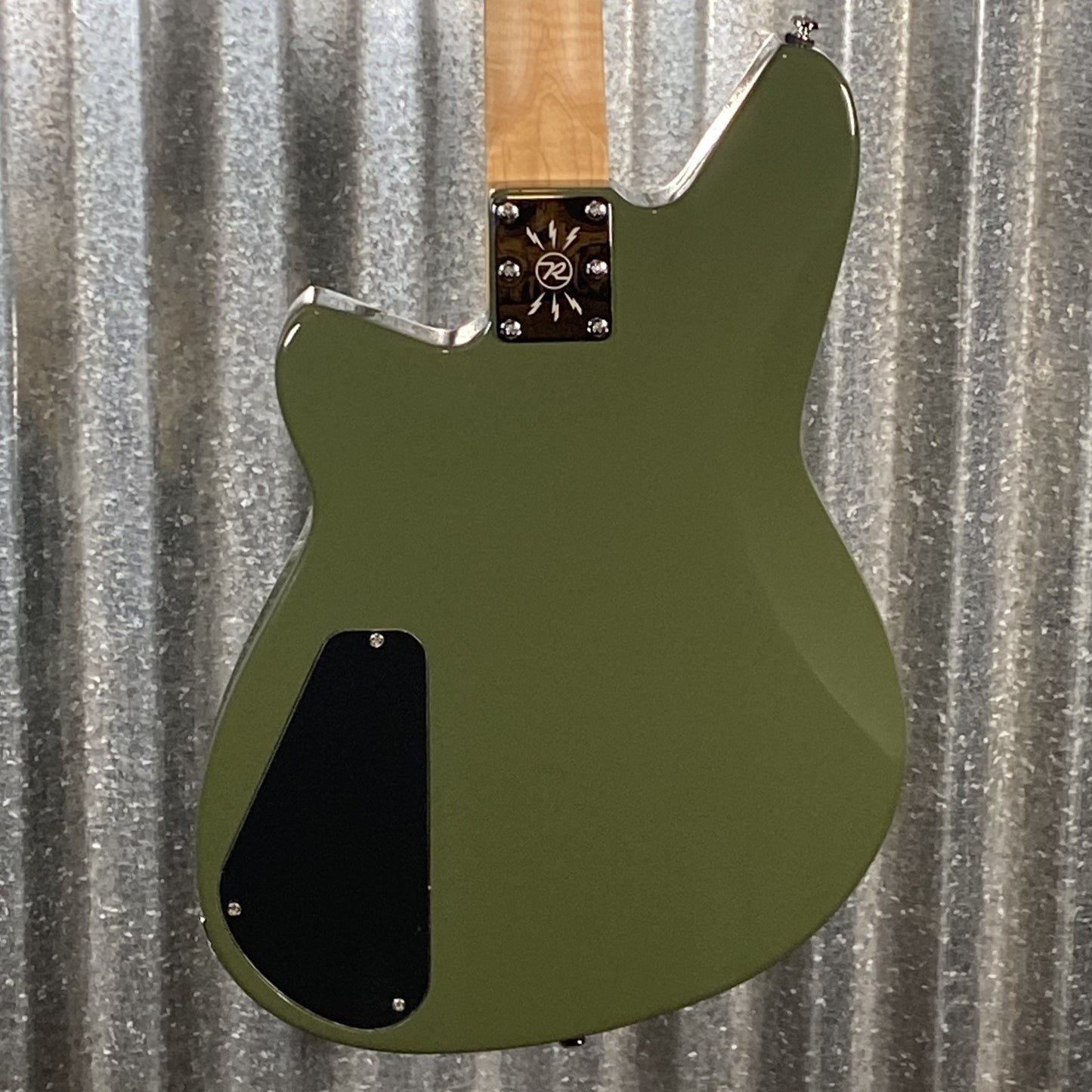 Reverend Descent RA Army Green Baritone Guitar #67700